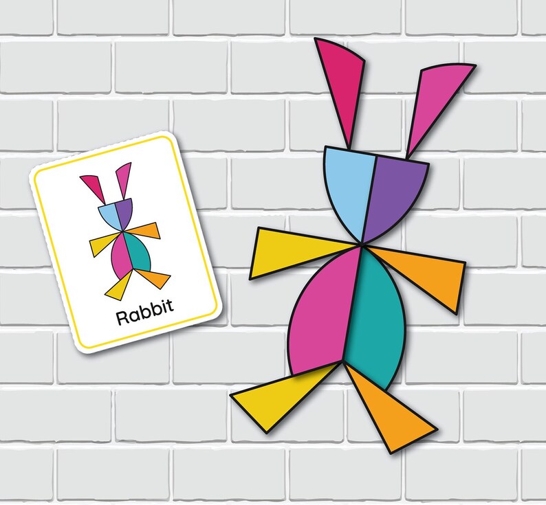 Kids Printable Puzzle Activity Preschool Kindergarten - Etsy
