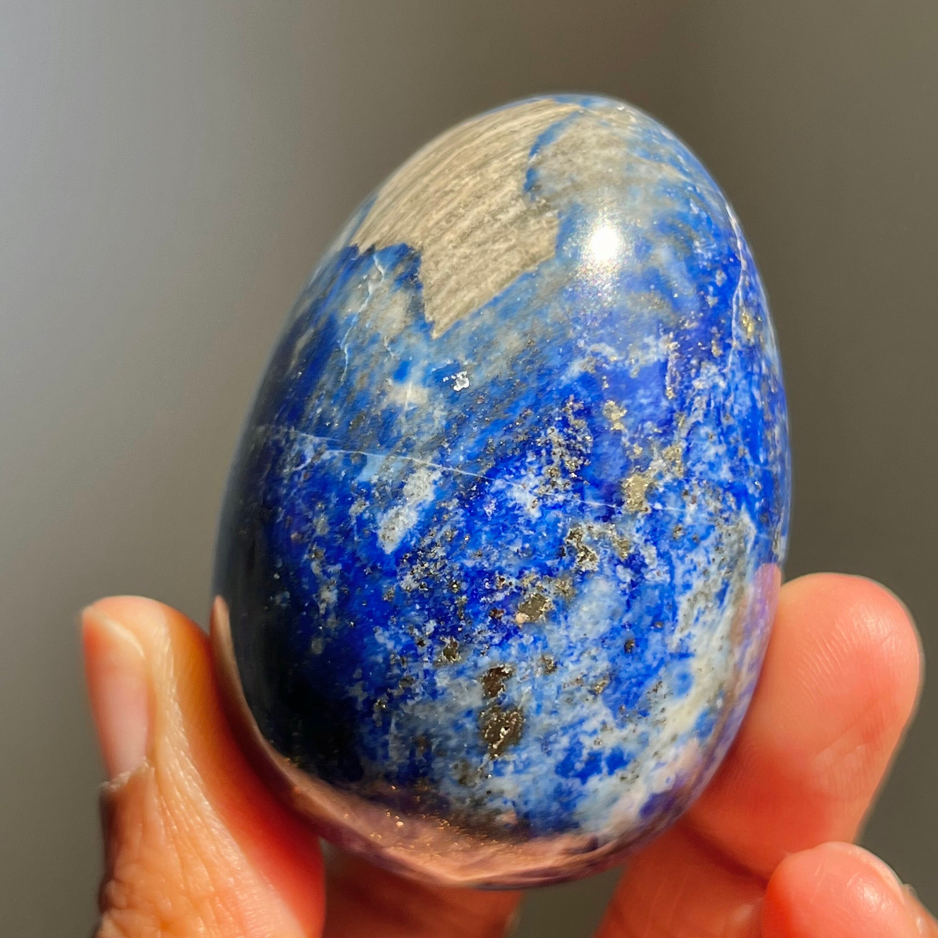 Lapis Lazuli Egg - Etsy