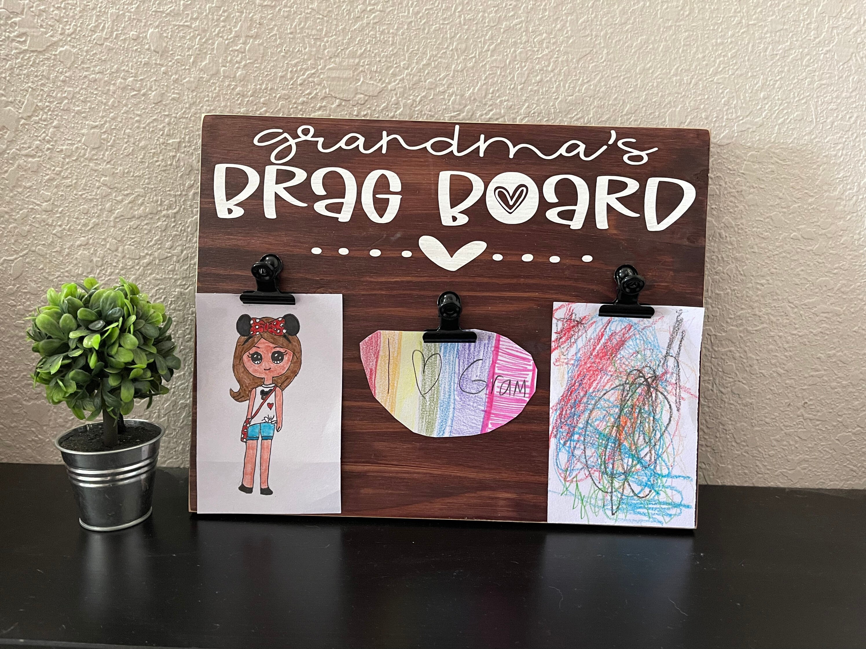 Grandma Brag Board, Grandma Gifts Photo Holder – TheGivenGet