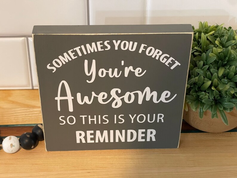 Sometimes You Forget You're Awesome So This Is Your Reminder - Family Personalized Custom Jewelry Box LED Makeup - Gift For Mom, Daughter main image 1