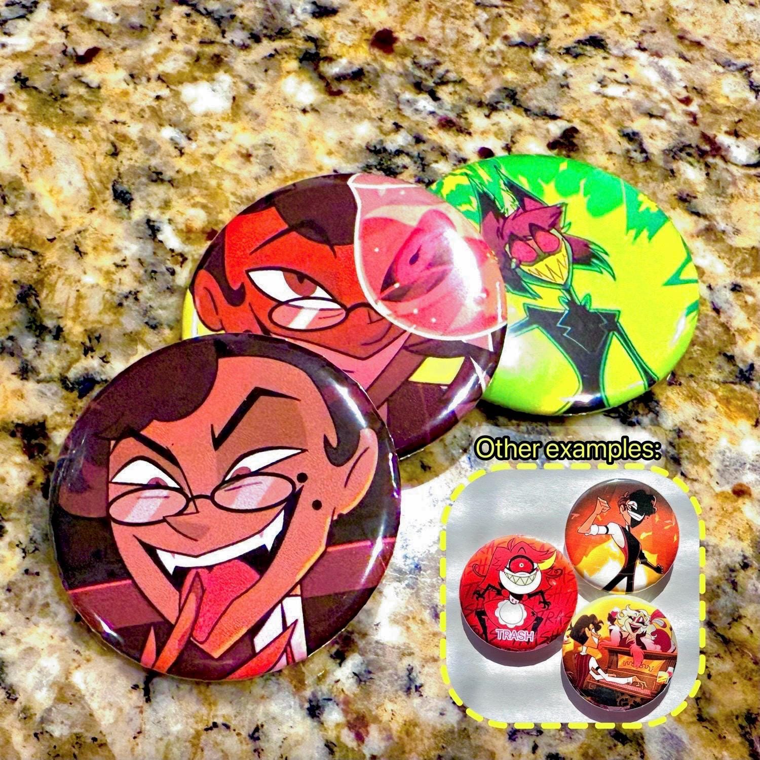 Nifty Hazbin Hotel Pin - Etsy