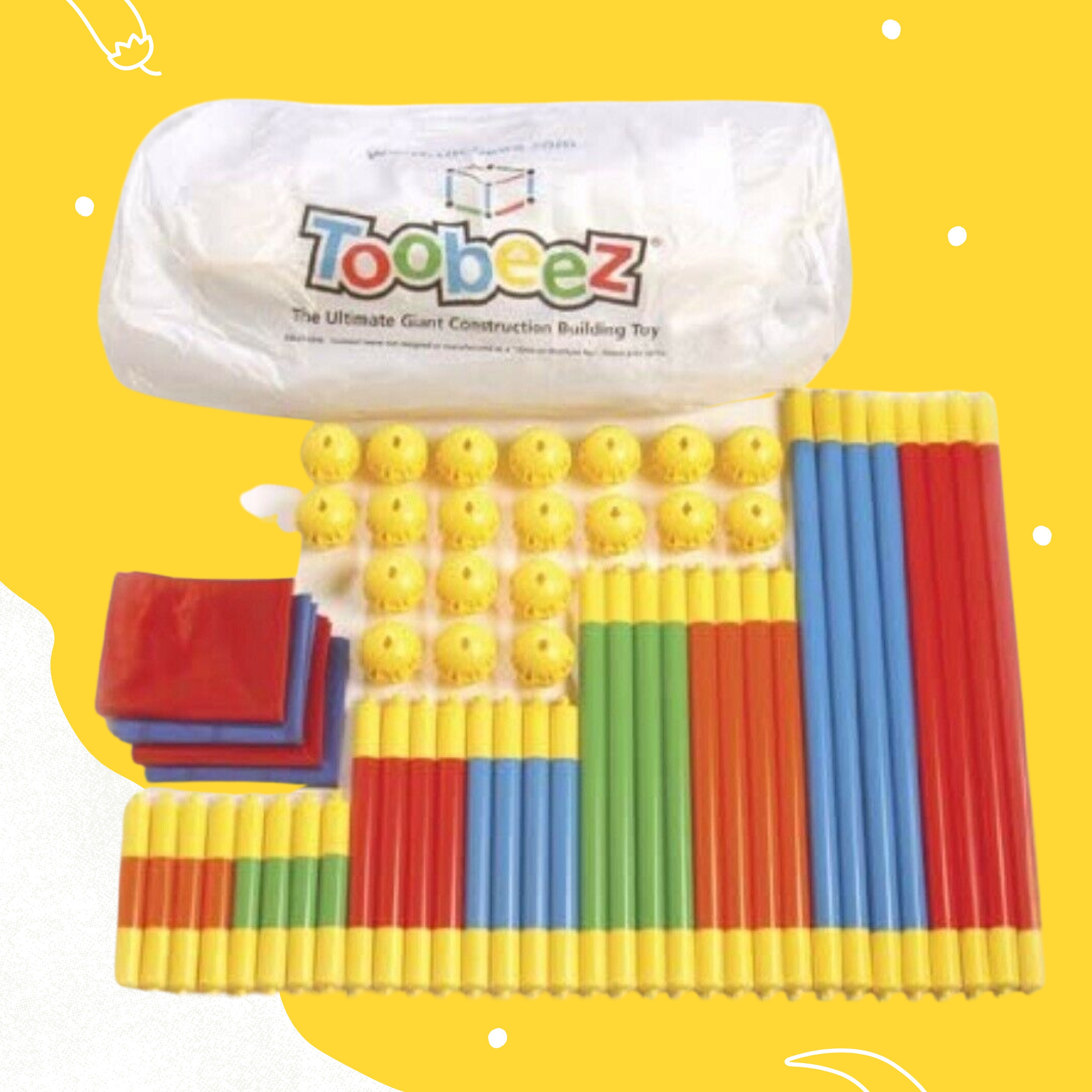 Toobeez Children Giant Indoor/Outdoor Construction Toys Etsy