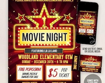 Poster It Comes At Night Full Movie Free Editable Movie Night