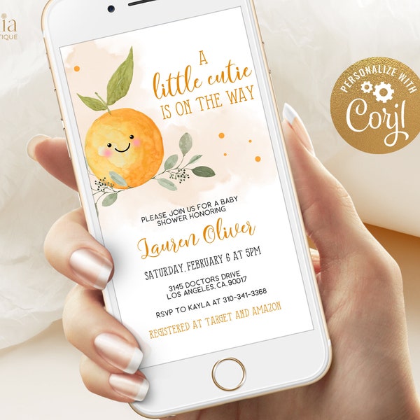 Little Cutie Baby Shower Etsy