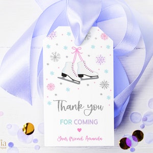 Ice Skating Party Favor Bags