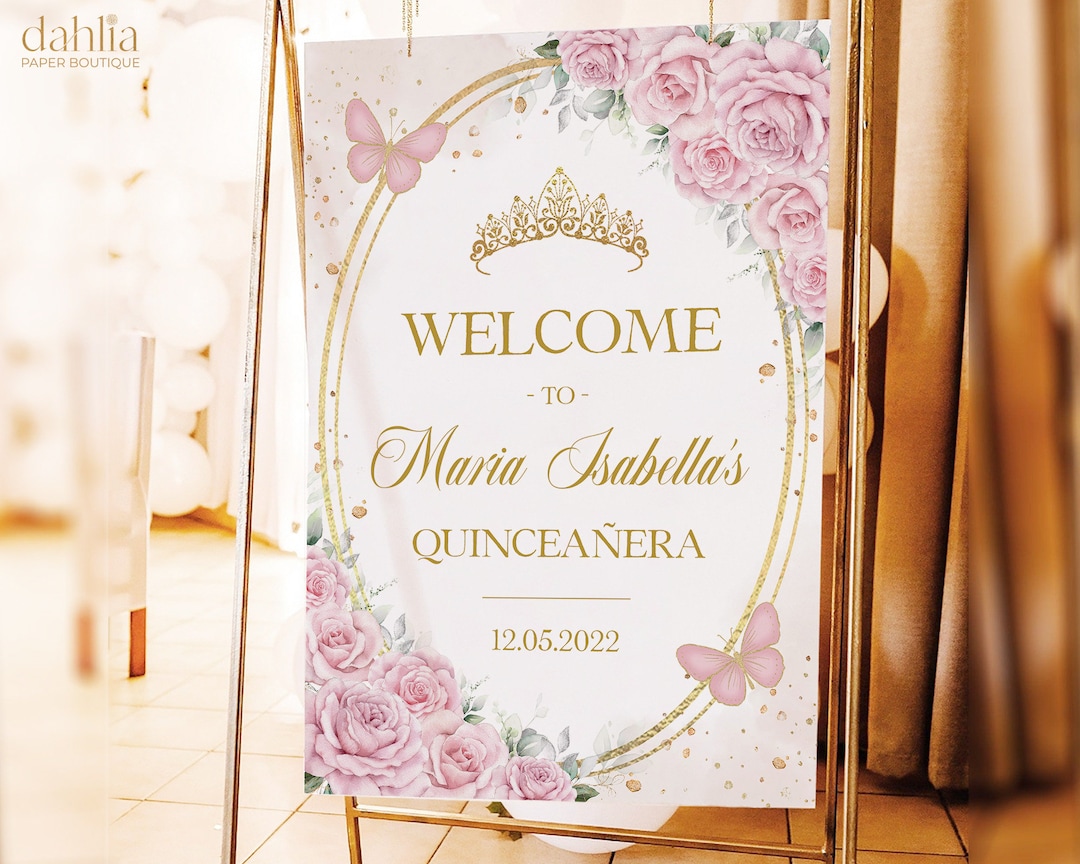 Nome Personalizzato Glitter Oro Festa Di Compleanno Banner Sfondi - Foto 10