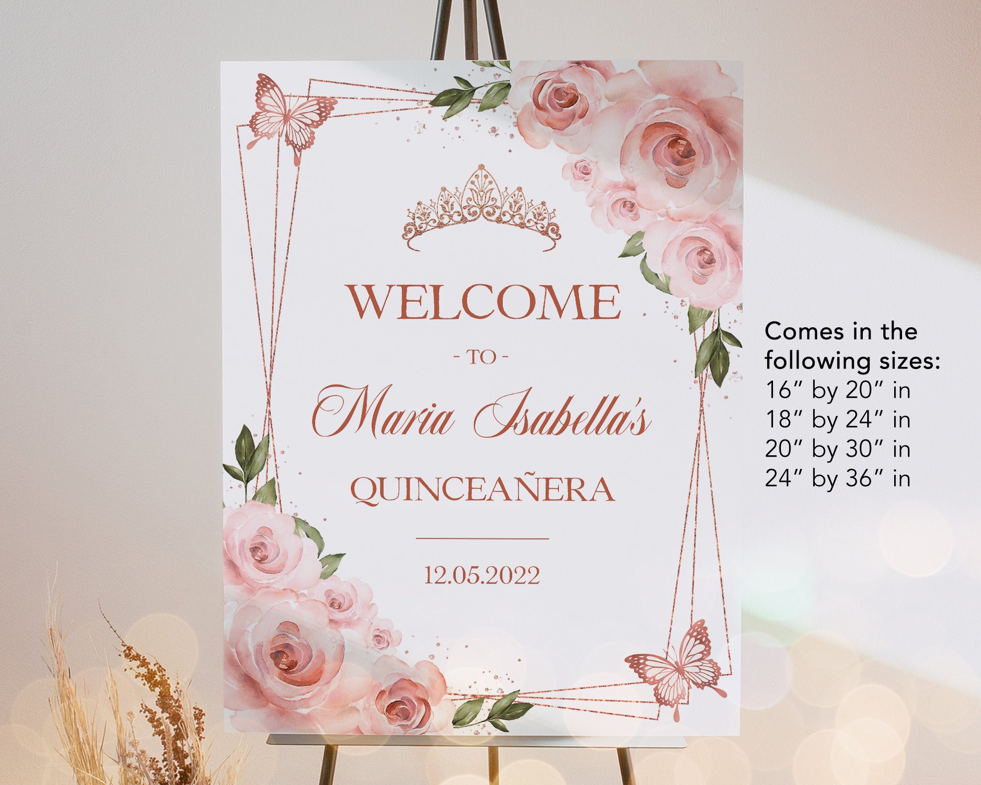 OakTree Holographisches Banner 'Happy 15th Birthday' – 2,7 Meter Lang, Rosa, Für Geburtstagsfeiern