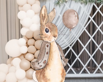 Peter Rabbit Large Cutout Prop, Peter Rabbit Standee, Instant