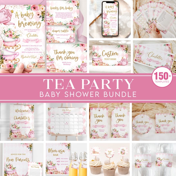 Tea Baby Shower - Etsy