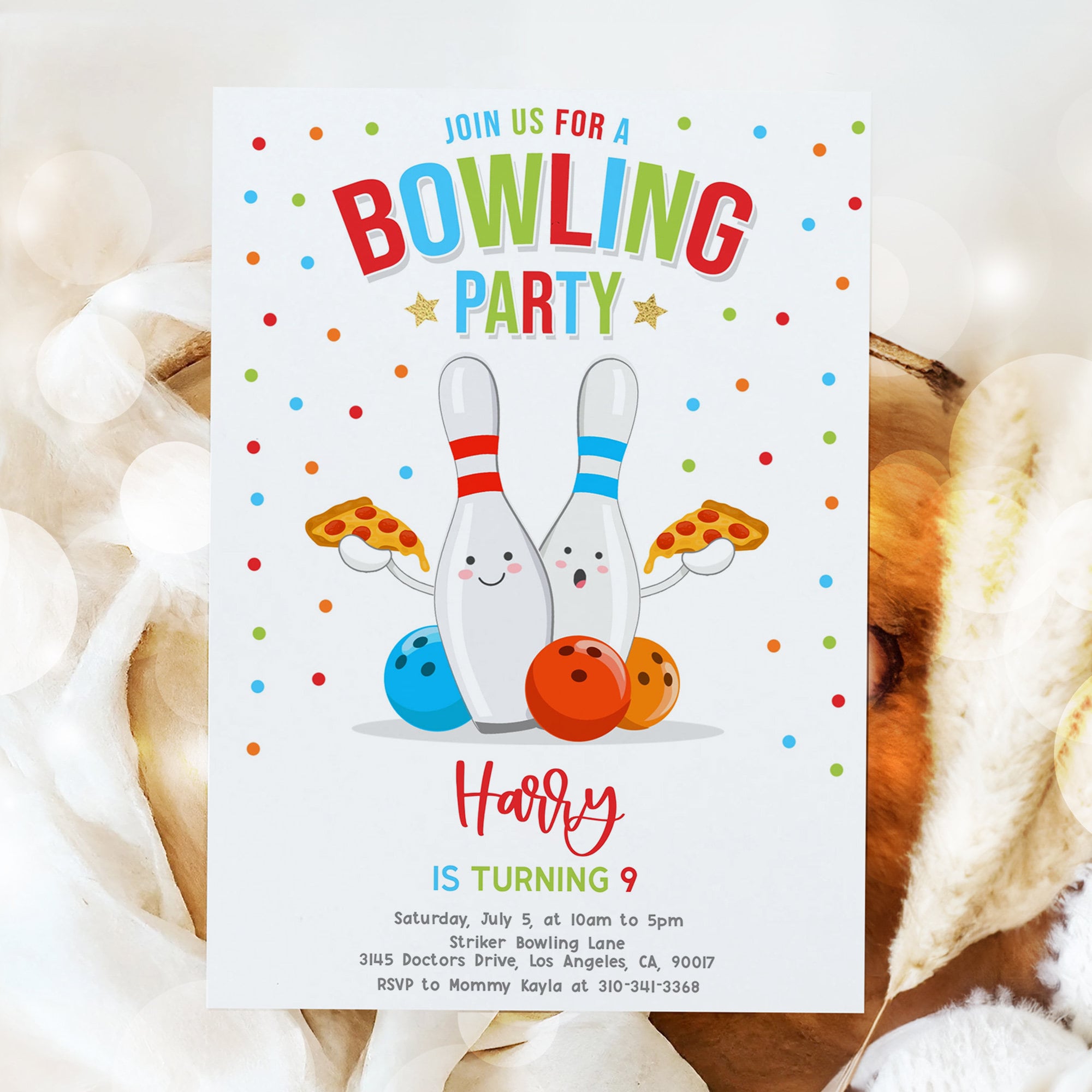 Bowling and Pizza Birthday Invitation, Editable Boys Party Invite Template, Let's Strike up A Slice of Fun, Red Pizza Party, Kids Food KP144 - Etsy bowling-and-pizza-birthday-invitation-editable-boys-party-invite-template-let-s-strike-up-a-slice-of-fun-red-pizza-party-kids-food-kp144-etsy