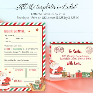 Editable Christmas Eve Box, Letter From Santa, Christmas Activity, Nice ...