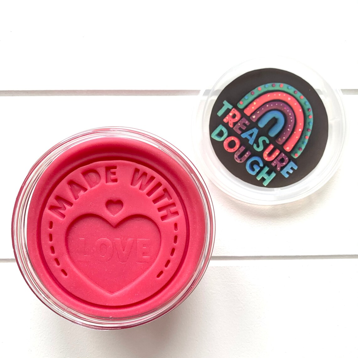 Large Playdough Jars 300g Play dough Playdoh Homemade Etsy