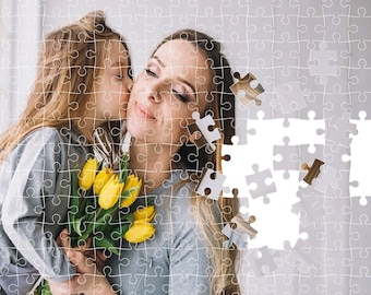Custom Photo Jigsaw Puzzle: Personalized Family Gift (500 or 1000 Piece)