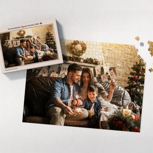 Photo Puzzle 500 or 1000 Piece Custom Jigsaw Puzzle, Personalized Photo Puzzle, Custom Photo Puzzle 1000 Pieces, Picture Jigsaw Puzzle 1000