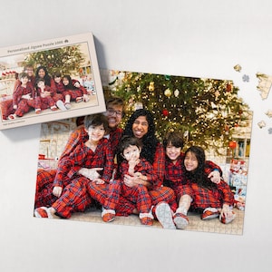 Puzzle photo 500 ou 1000 pièces, puzzle à partir d&#39;une photo, puzzle personnalisé, puzzle 1000 pièces, cadeau pour la famille, cadeau d&#39;anniversaire