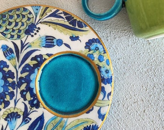 Gift for the Home, Ceramic Espresso Cup Set 2.5 oz, Espresso Cup, Turkish Coffee Set, Housewarming Gift, Unique Holiday Gift, Gift for Mom