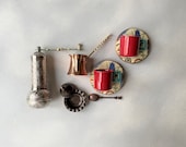 Turkish Coffee Gift Box Turkish Coffee Set with Traditional Grinder Turkish Coffee Pot Greek Coffee Set Coffee Lover Gift Fathers Day Gift