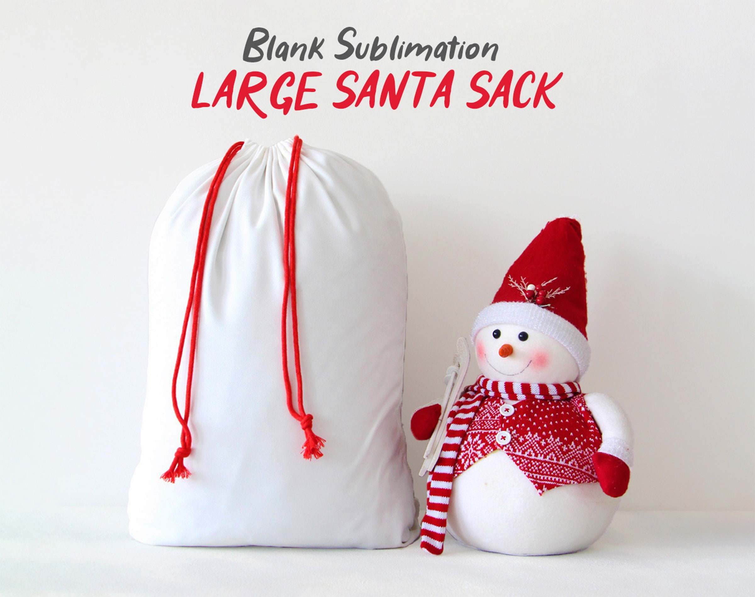Nuogo 3 Pcs Christmas Santa Sack Extra Large 27.5 X Ireland