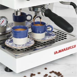 Espresso Cups Set 2.50oz, Ceramic Coffee Cup for Coffee Lovers, Handmade Italian Style Espresso Set, Unique Gift for Dad image 18