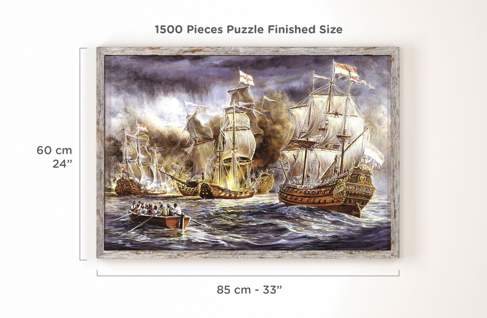 Jigsaw Puzzle 1500 Pieces War Ships Puzzle for Adults Etsy