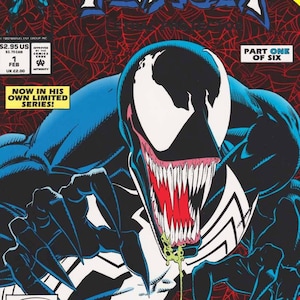 Original 1993 Venom Lethal Protector Issue #1 With Red Foil