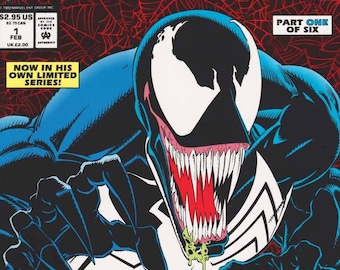 Original 1993 Venom Lethal Protector Issue #1 With Red Foil
