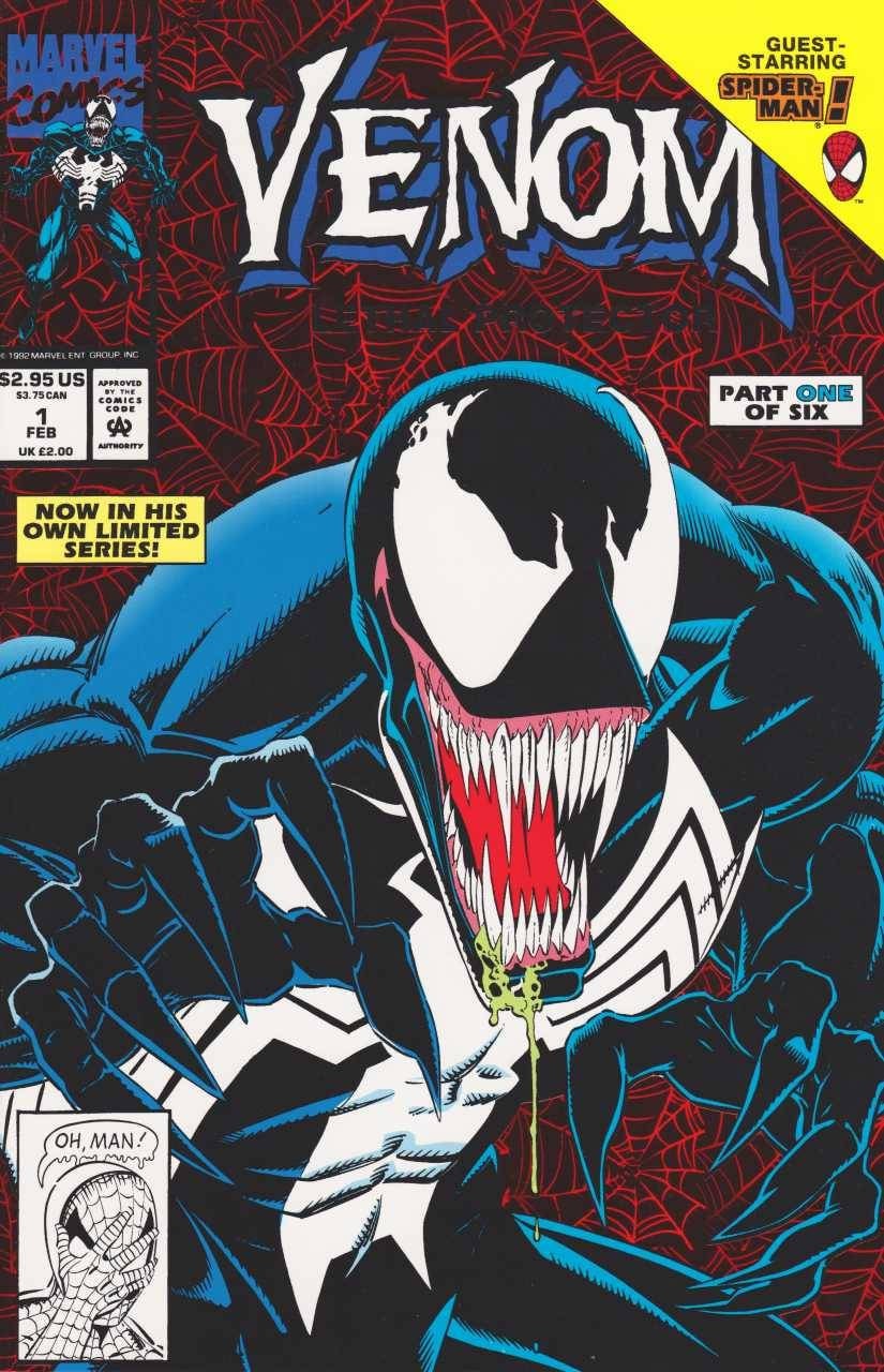 Original 1993 Venom Lethal Protector Issue #1 With Red Foil