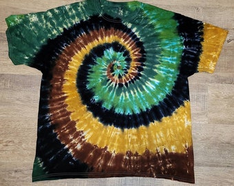 My camo combo tie dye shirt