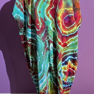 Ready to ship Long tie dye dress size XL