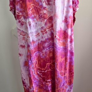 Ready to ship Long tie dye dress size 3XL