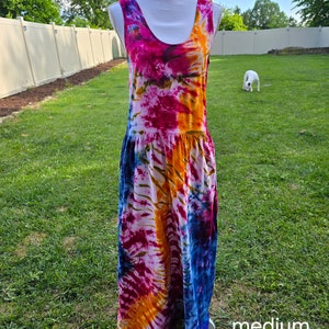 Ready to ship Tank tie dye dress size medium