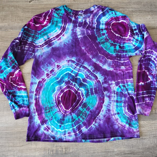Good Luck Tie-Dye Long Sleeve Top