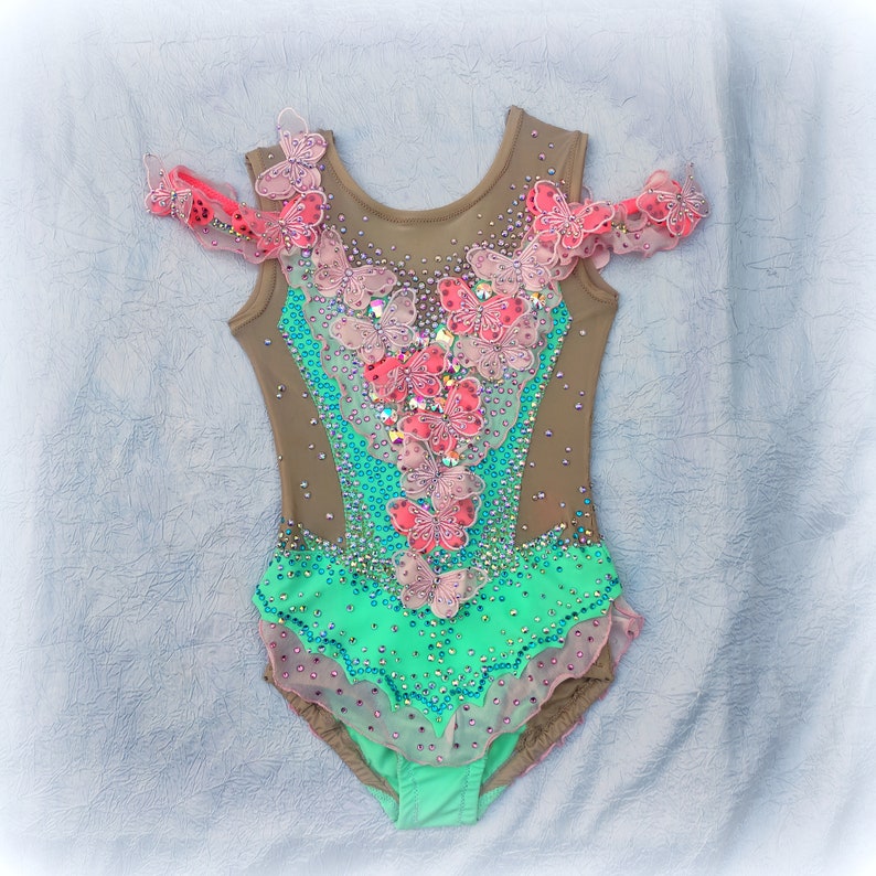 Rhythmic gymnastics leotard