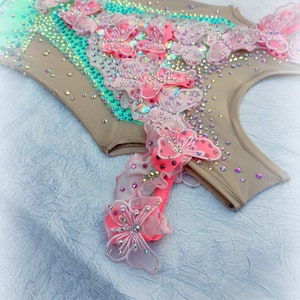 Rhythmic gymnastics leotard