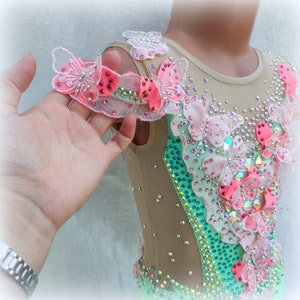 Rhythmic gymnastics leotard