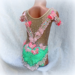 Rhythmic gymnastics leotard