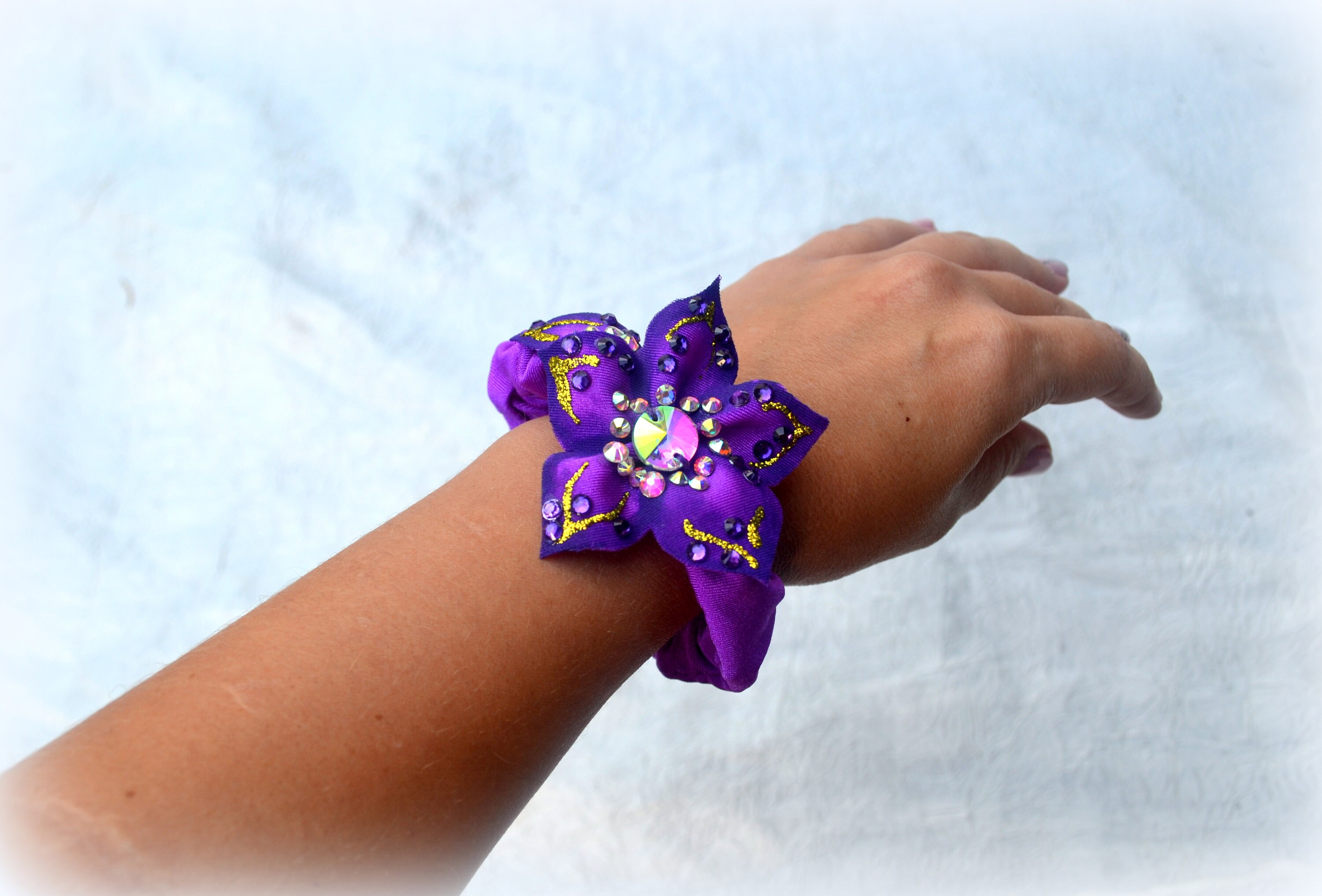 Rhythmic Gymnastics Hair Accessory Scrunchie to Hair Hair Etsy UK