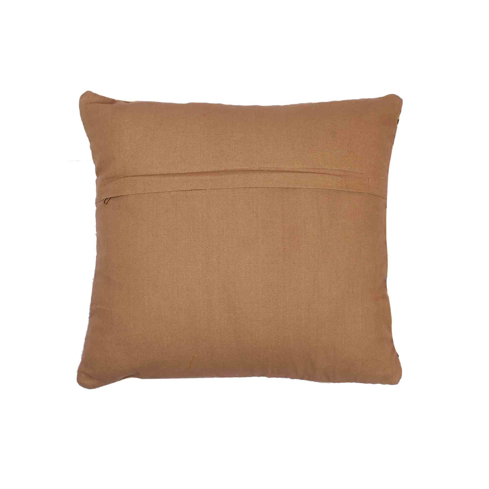 Handmade Jute Cushion 45cm X 45cm set of 2 Bohemian Morocco Texture