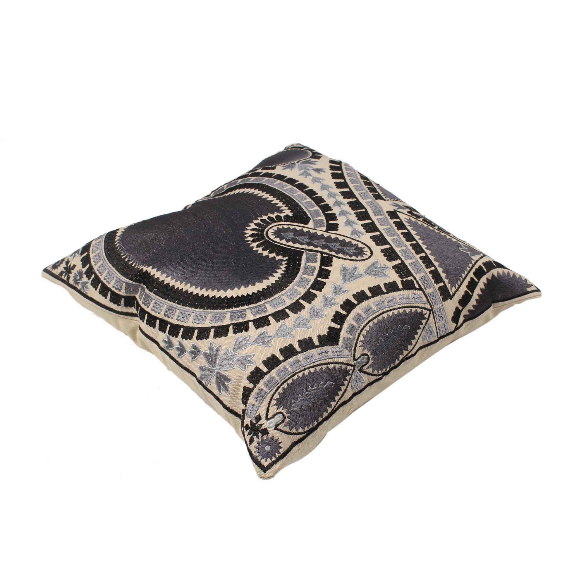 Embroidery Pillow Case cushion Cover Floral Embroidery Etsy UK