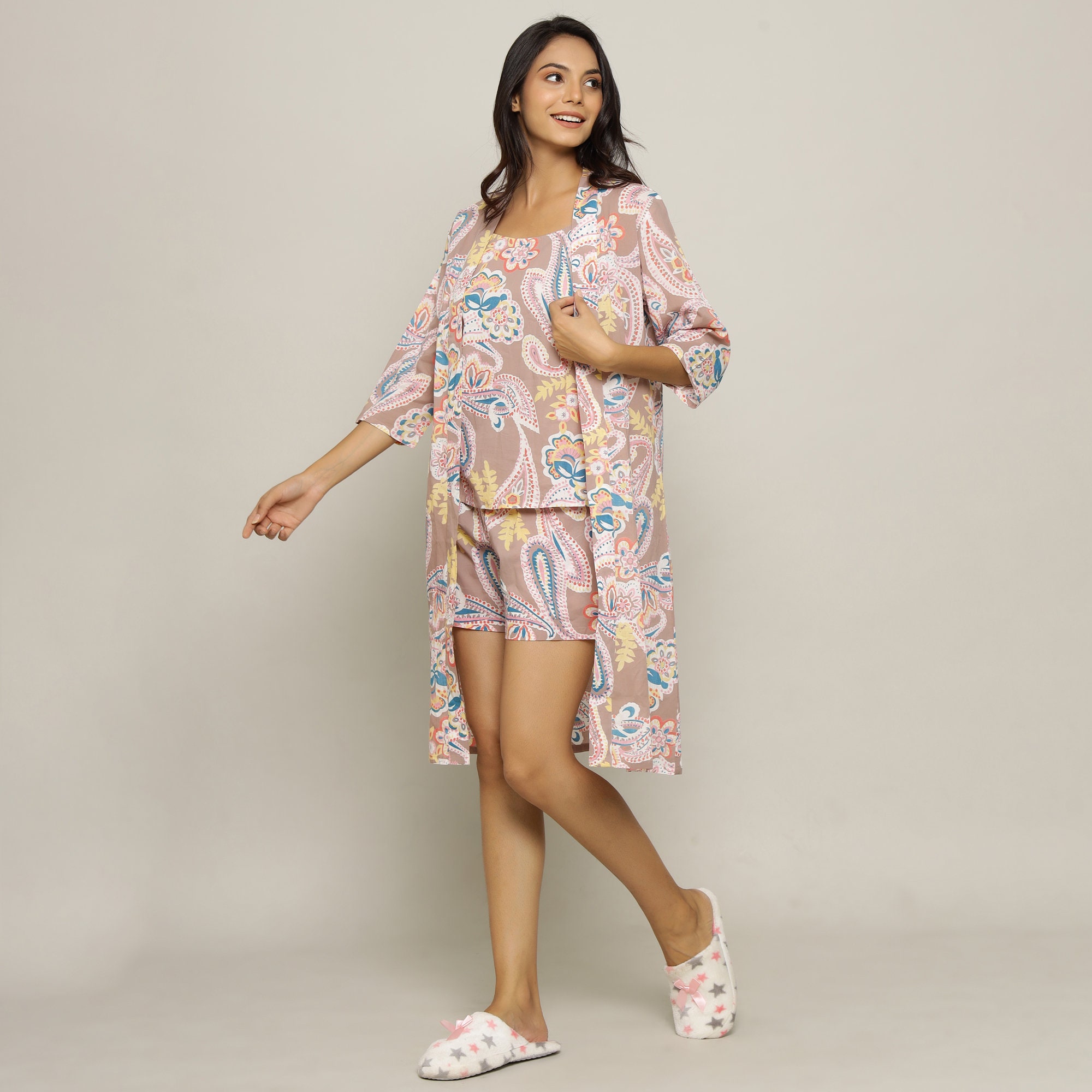 Women's Soft Cotton Night Suits Short Set Lounge Wear Pjs Etsy UK