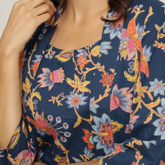 Womens Soft Cotton Night Suits Pajama Set , Lounge Wear , Pjs , Short Set , Indian Cotton, Night Wear