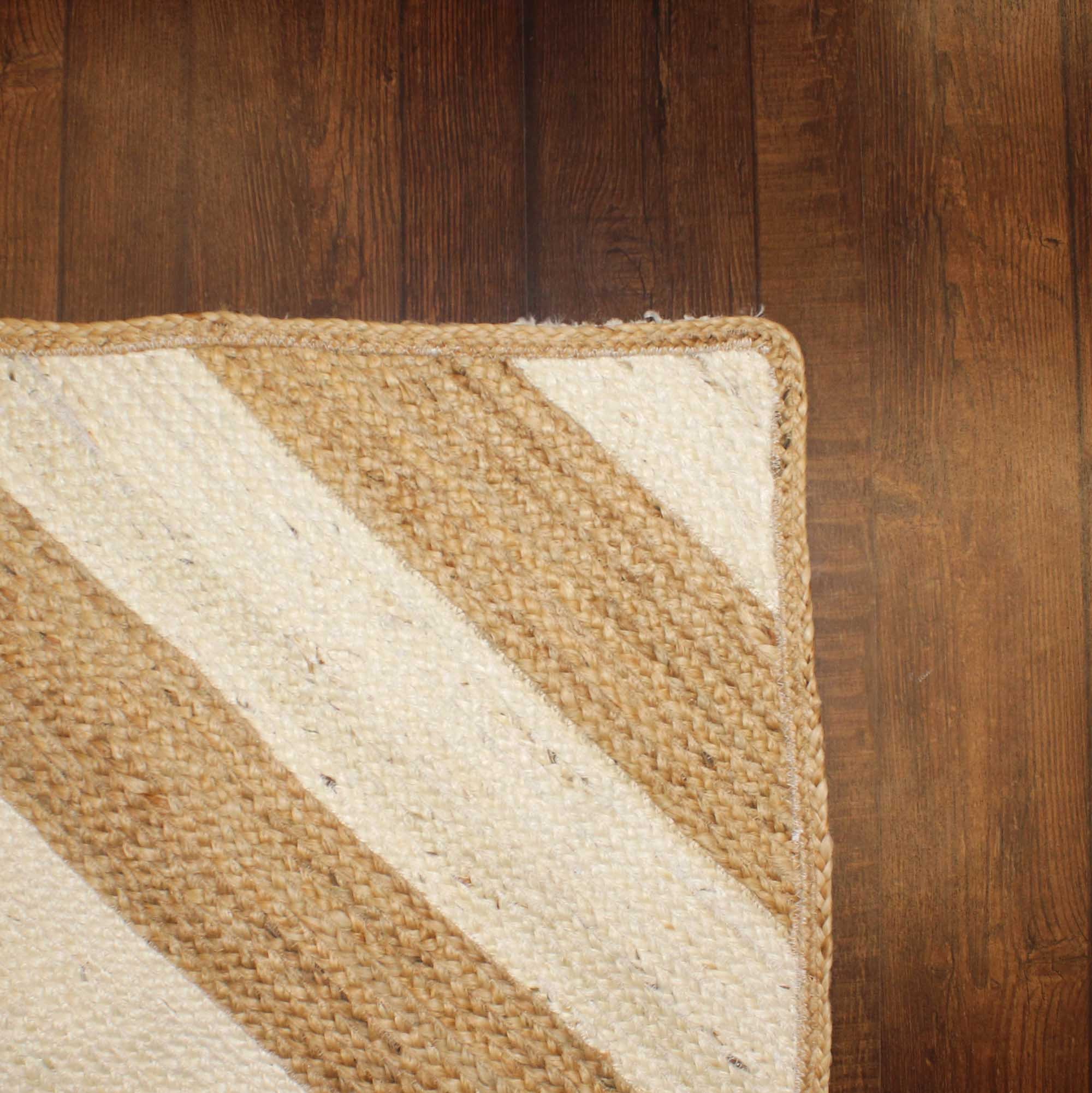 Handmade Natural Color Jute Rugs With Set of 2 Jute Etsy UK