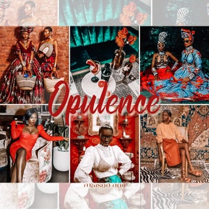 3 Bright Color Melanin Presets | Best Brown Skin Dark Skin Black Blogger, Vibrant Color Pop Photo Editing Instagram Presets for Dark Skin