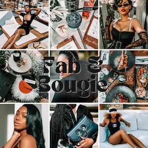 3 Melanin Aesthetic Presets| Dark Blogger Preset, Melanin Skin Preset, Instagram Influencer Blogger Preset, Dark Skin Lightroom Preset