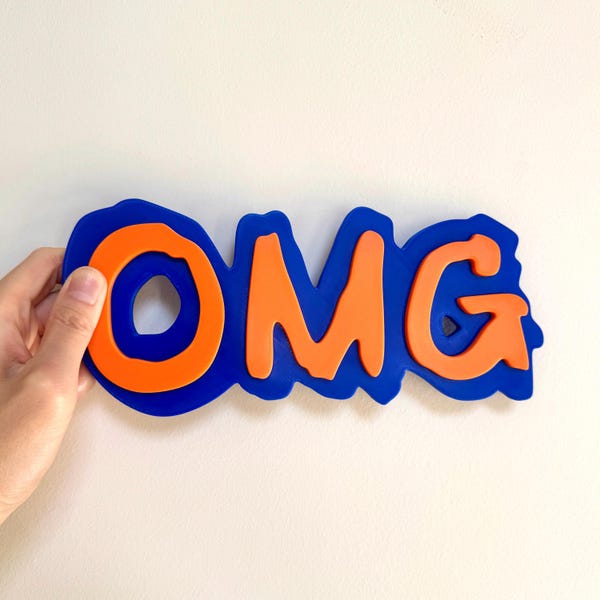 Mets Omg Sign Etsy