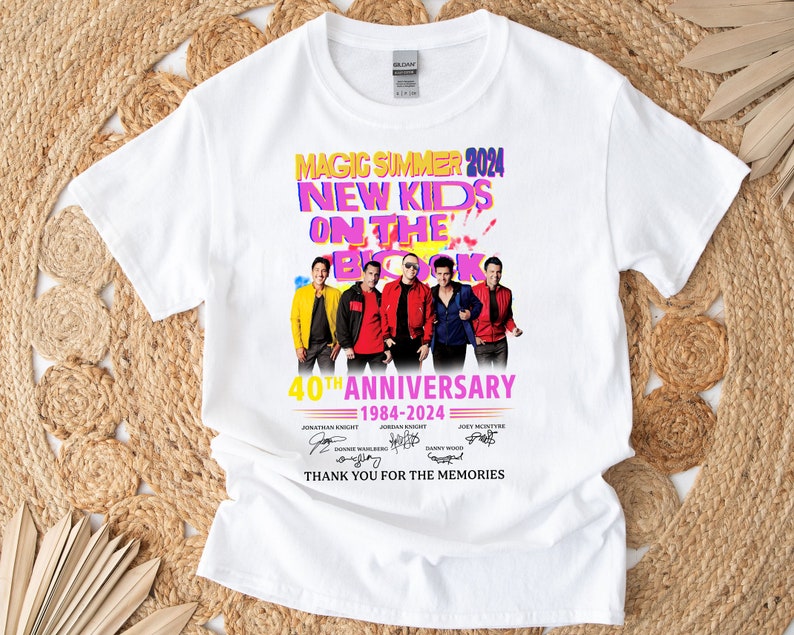New Kids on the Block the Magic Summer Tour 2024 Shirt, NKOTB 2024