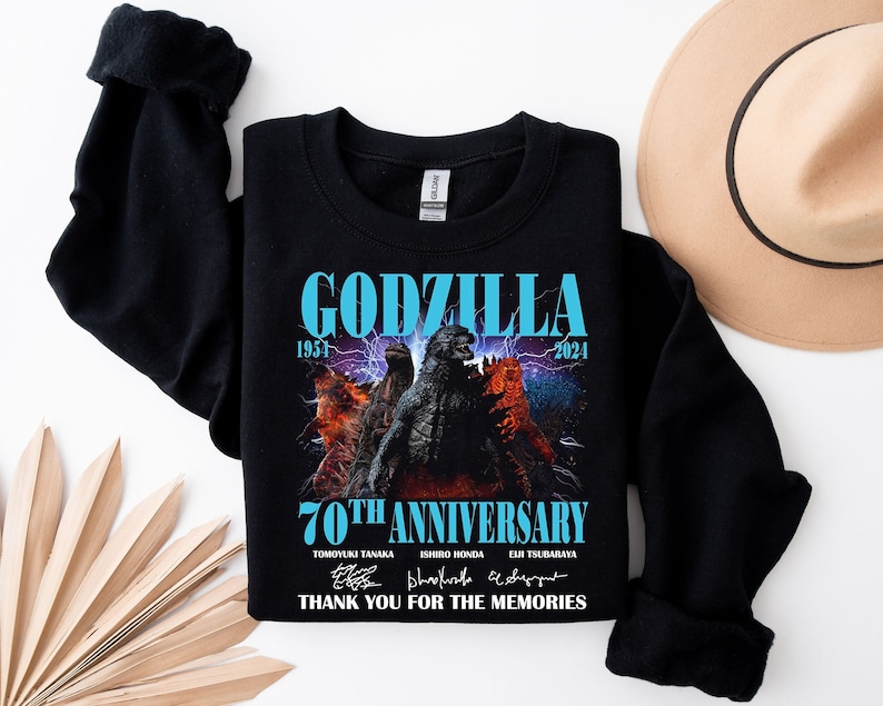 Godzilla 1954 2024 70th Anniversary Thank You for the Etsy