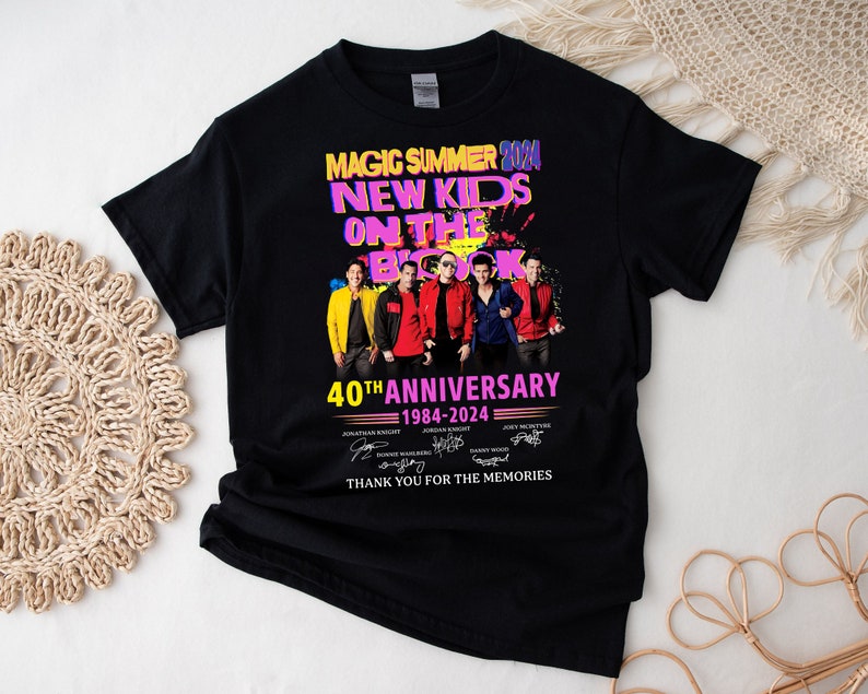 New Kids on the Block the Magic Summer Tour 2024 Shirt, NKOTB 2024