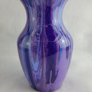 Glass Vase Painted With Acrylic Paint - Etsy