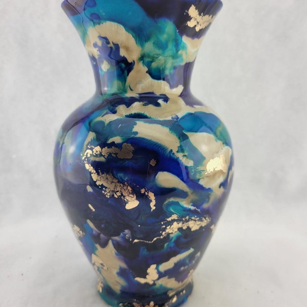 Resin Glass Vase Etsy